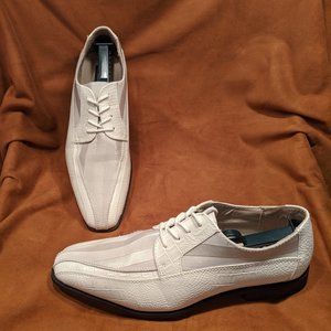 Stacy Adams White Dress Shoes